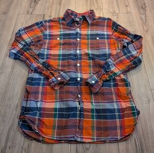 Polo Ralph Lauren Men's Plaid Shirt - Multicolor Size Medium